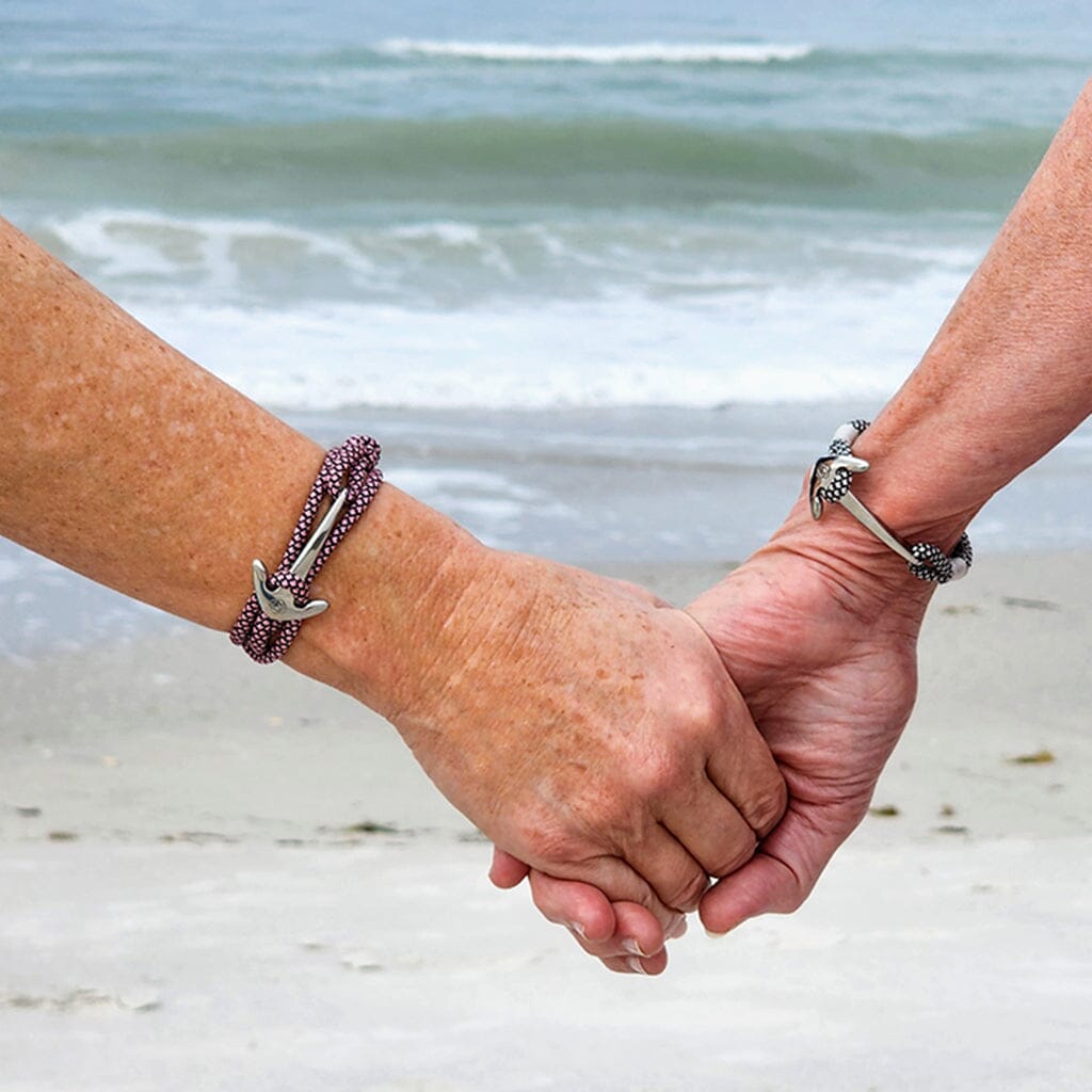 Adjustable Anchor Wrap, Bracelet or Anklet 14 Color Options Mystic Knotwork 