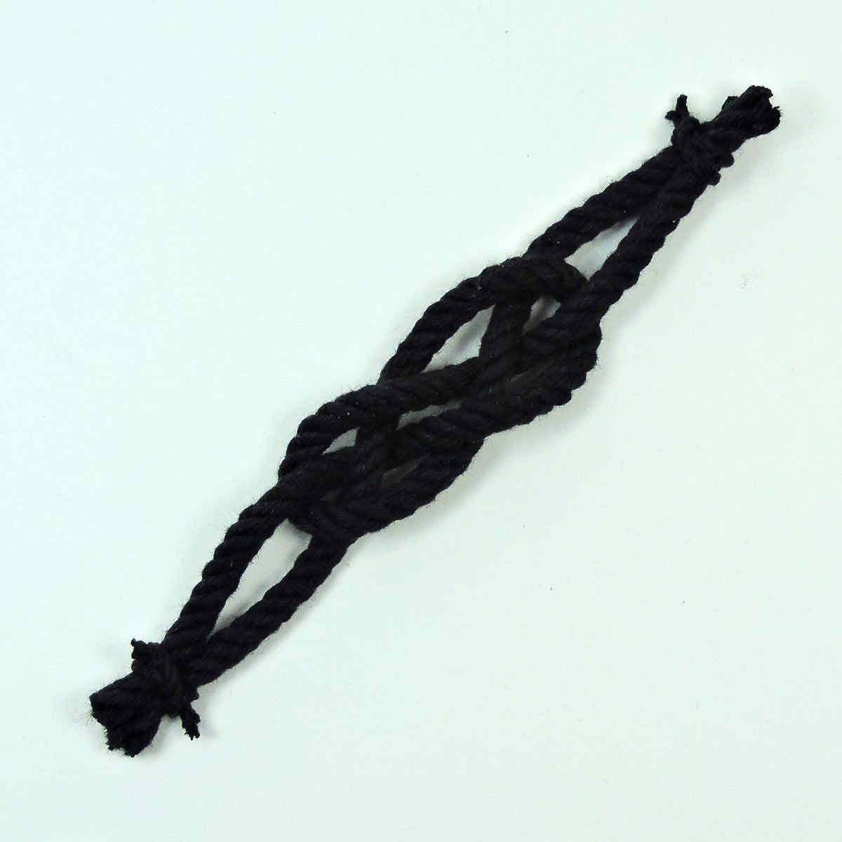 Nautical Knot Carrick Bend Boutonniere handmade at Mystic Knotwork