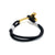 Black Nautical Whale Tail Bracelet Brass 002 Mystic Knotwork 