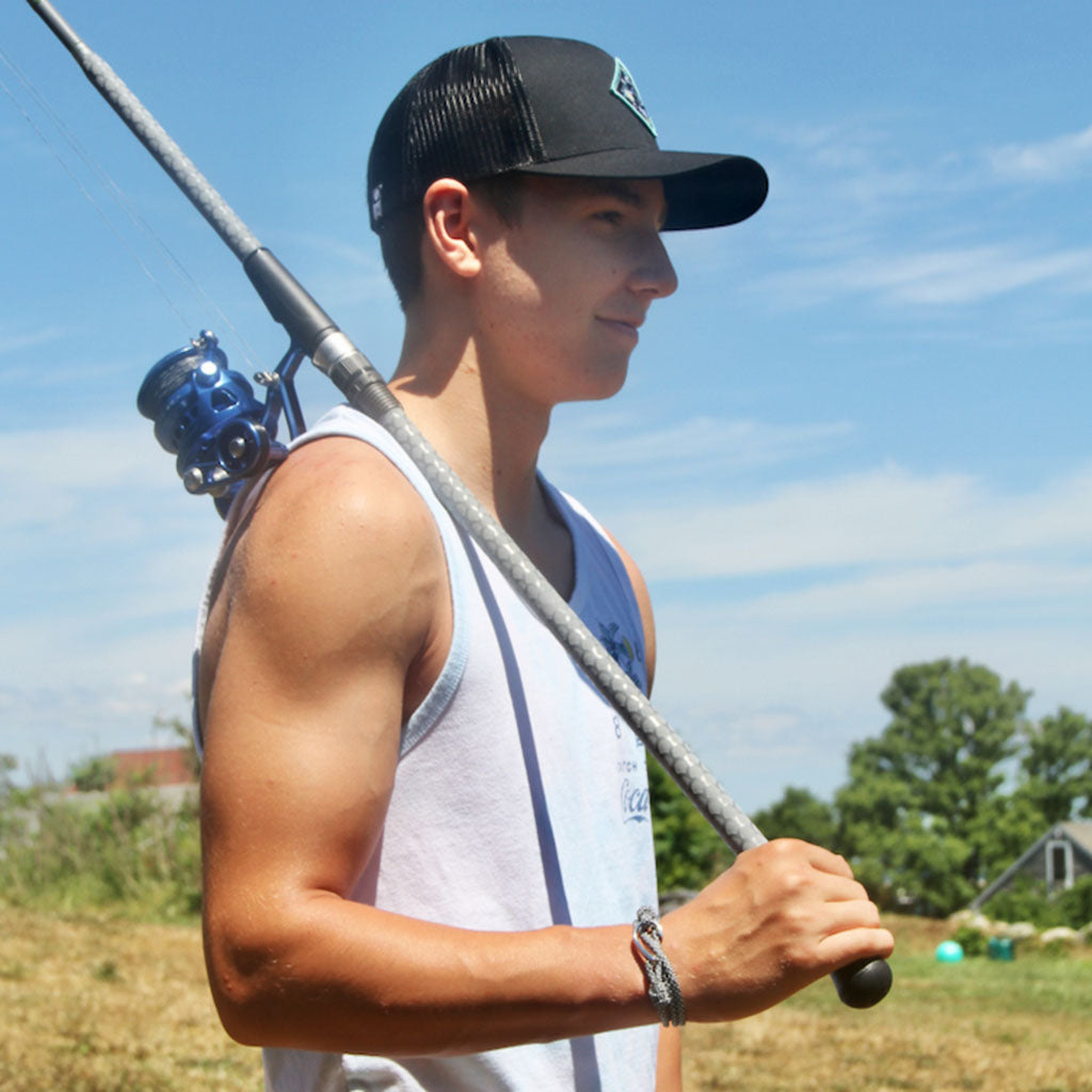 Adjustable Fish Hook Wrap Black Diamond 167 Bracelets Mystic Knotwork 