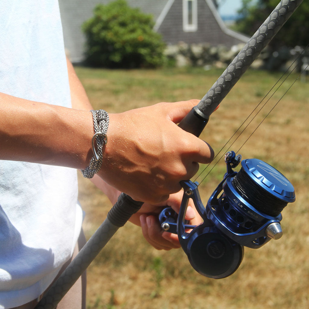 Adjustable Fish Hook Wrap Black Diamond 167 Bracelets Mystic Knotwork 