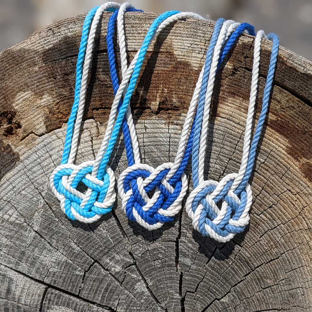 Celtic Heart Knot Necklace necklace Mysticknotwork.com 