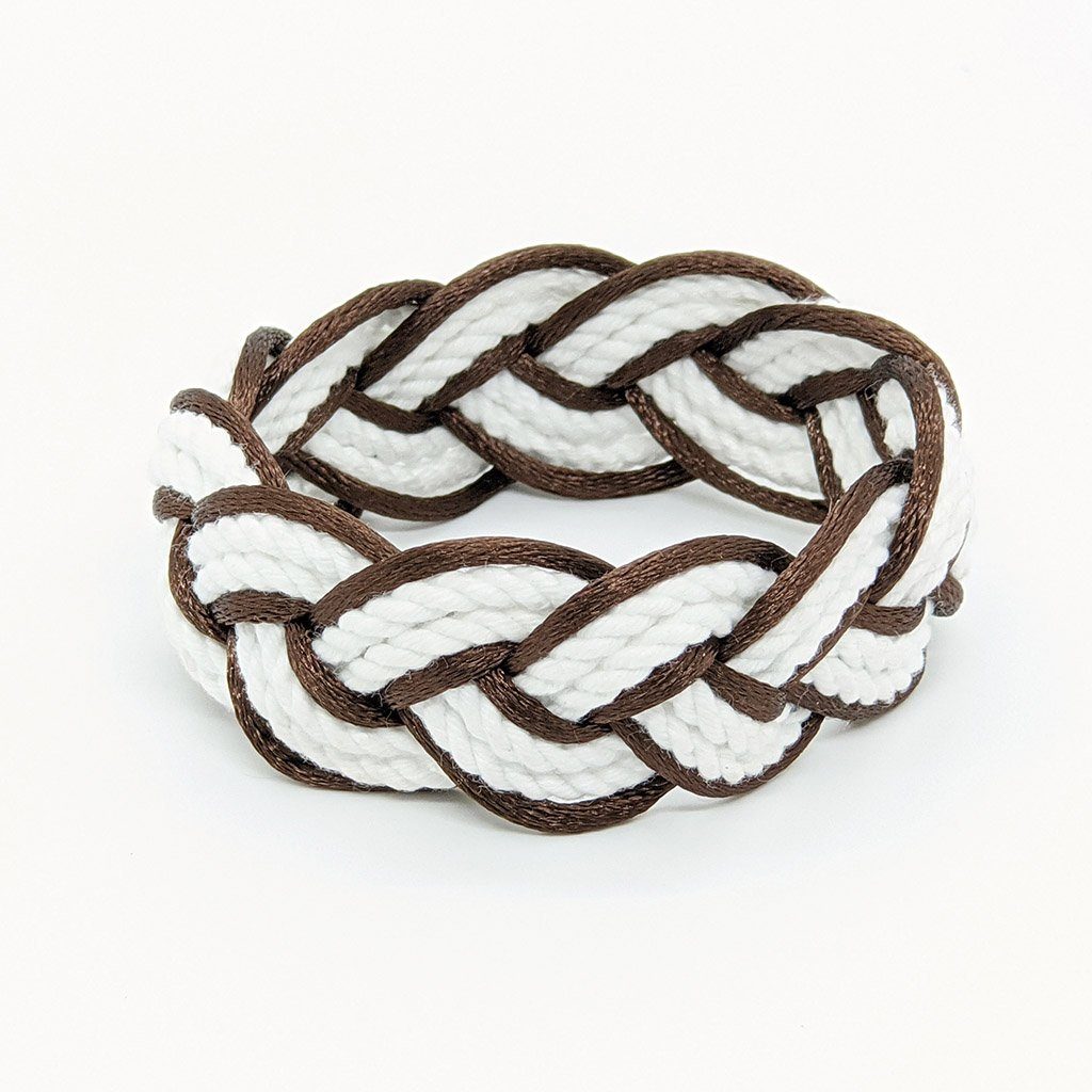 Brown Sailor Bracelet Satin Outline bracelet Mystic Knotwork 