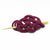 Celtic Weave Hair Stick Barrette in 17 Colors hair accessory Mystic Knotwork Burgundy 