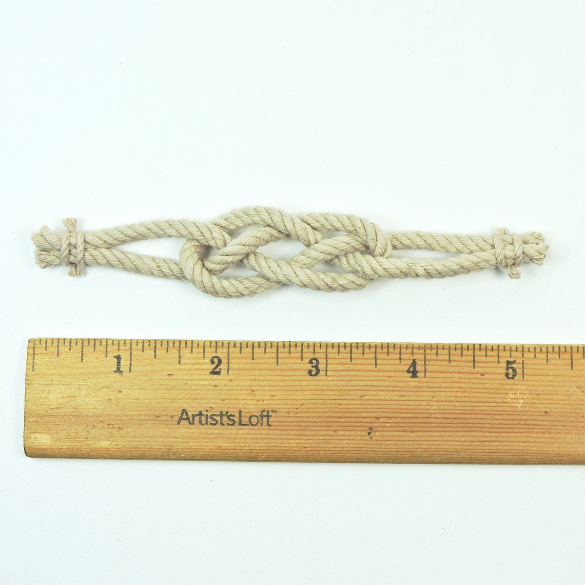 Nautical Knot Carrick Bend Boutonniere handmade at Mystic Knotwork