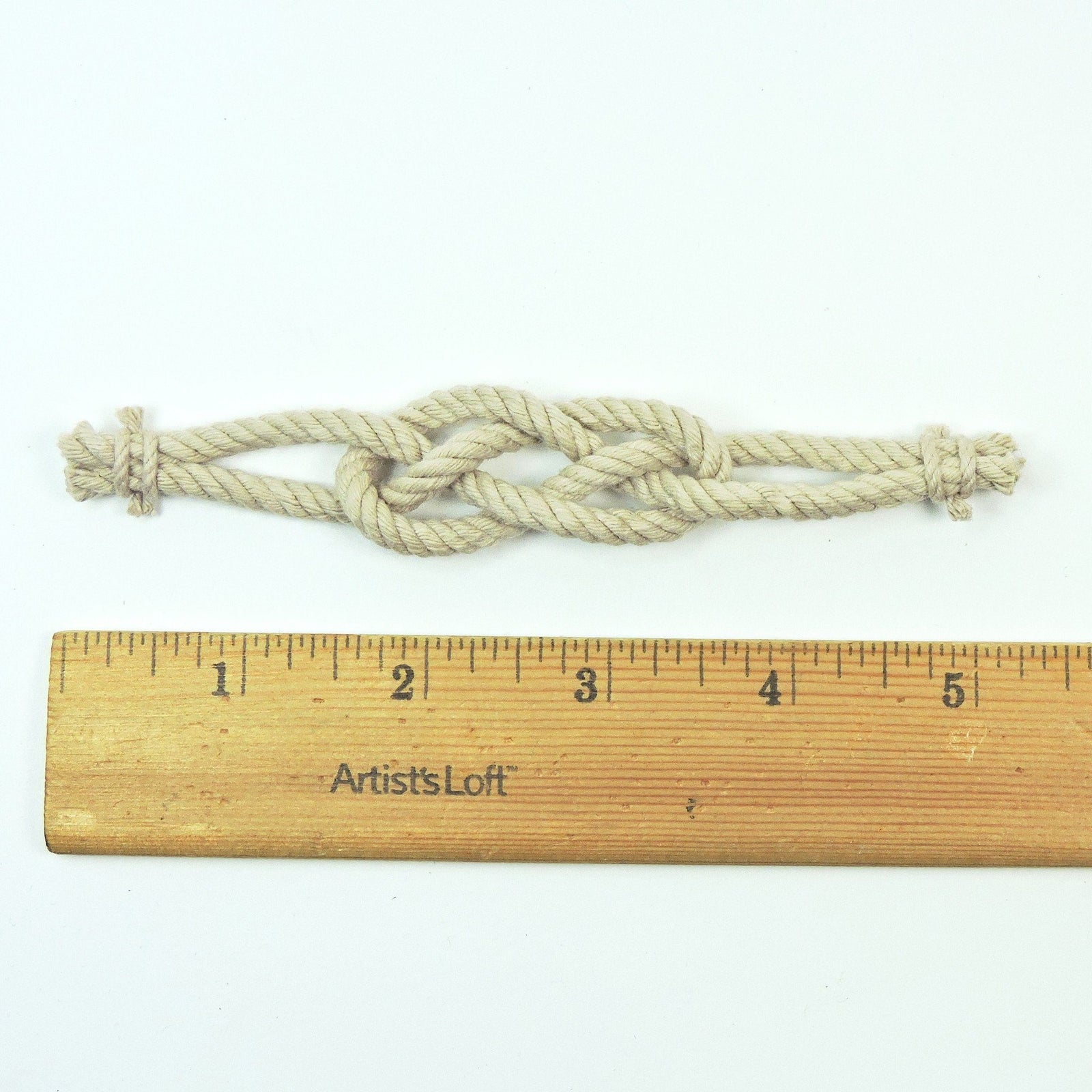 Nautical Knot Carrick Bend Boutonniere handmade at Mystic Knotwork