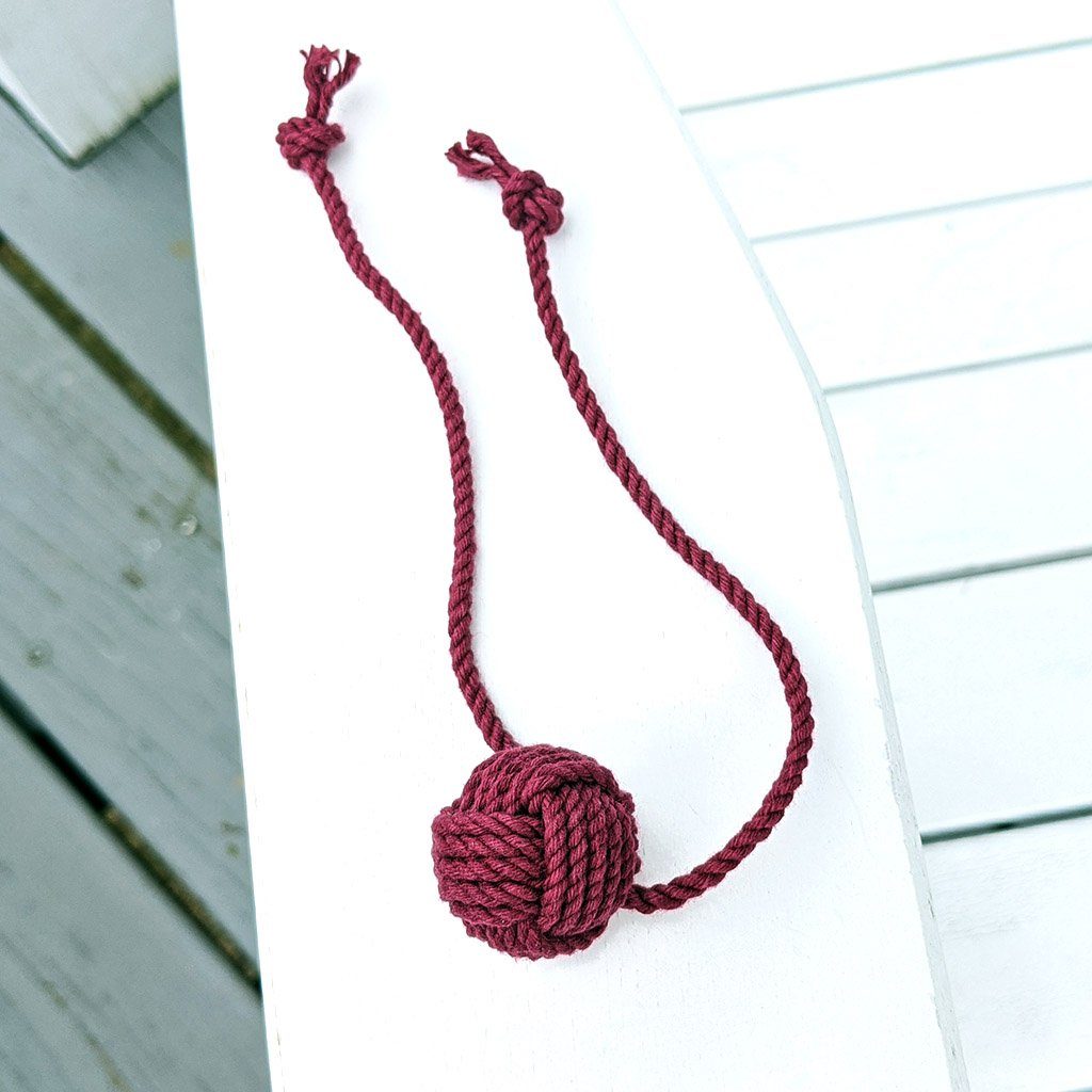 Monkey Fist Rope Cat Toy Mystic Knotwork 