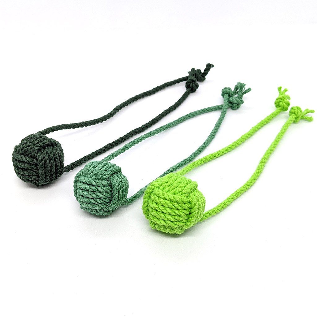 Monkey Fist Rope Cat Toy Mystic Knotwork 