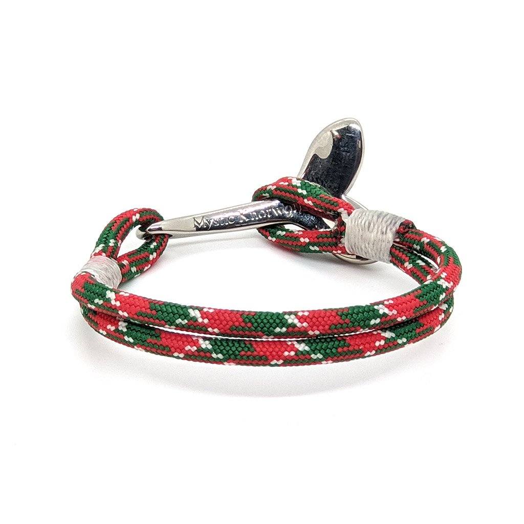Christmas Nautical Whale Tail Bracelet Stainless Steel 069 Mystic Knotwork 