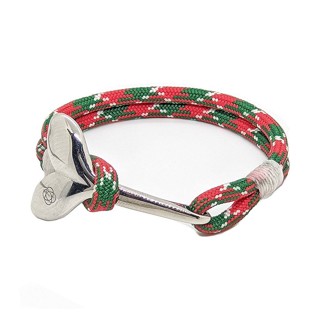 Christmas Nautical Whale Tail Bracelet Stainless Steel 069 Mystic Knotwork 