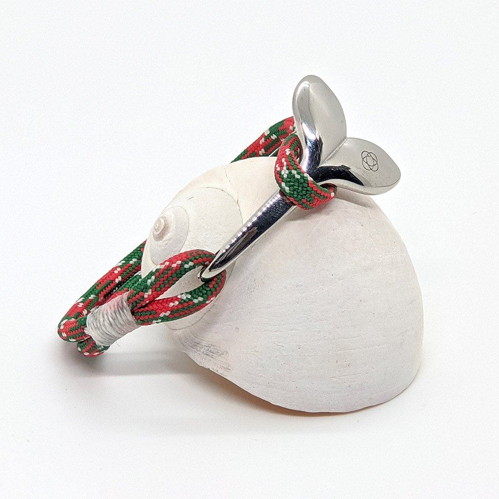 Christmas Nautical Whale Tail Bracelet Stainless Steel 069 Mystic Knotwork 