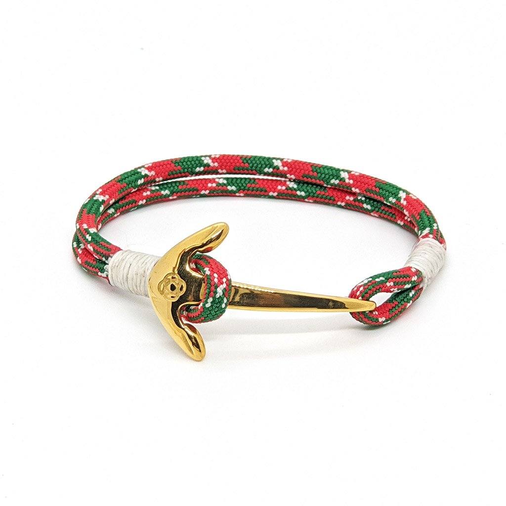Christmas Nautical Anchor Bracelet Brass 069 Mystic Knotwork 