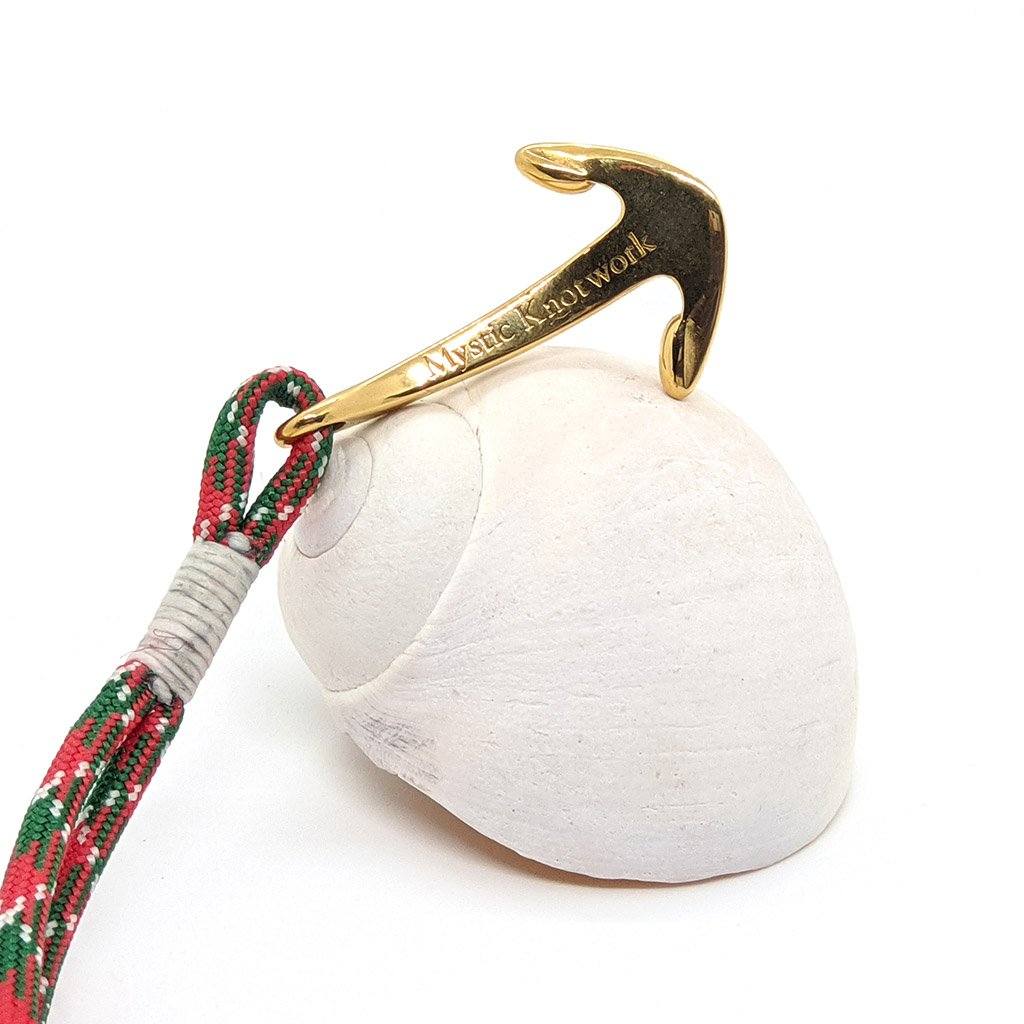 Christmas Nautical Anchor Bracelet Brass 069 Mystic Knotwork 