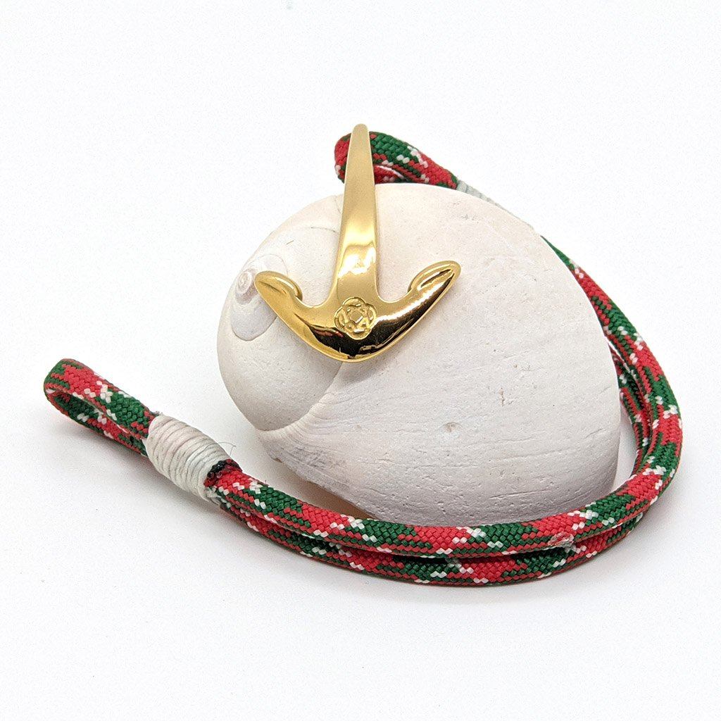 Christmas Nautical Anchor Bracelet Brass 069 Mystic Knotwork 