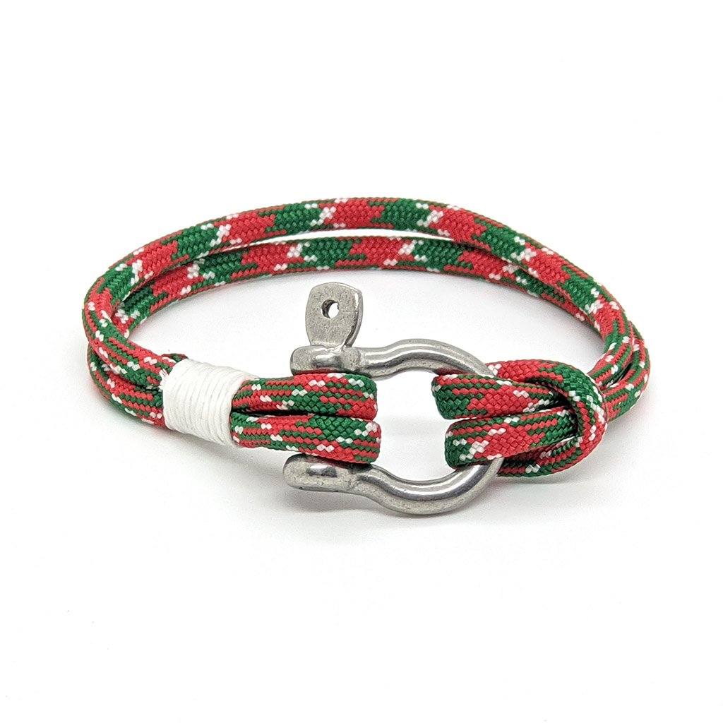 Christmas Shackle Bracelet Mystic Knotwork 