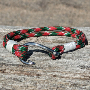 Christmas Nautical Fish Hook Bracelet 069 Bracelets Mystic Knotwork 
