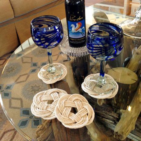 Coaster Single Natural Mystic Knotwork 