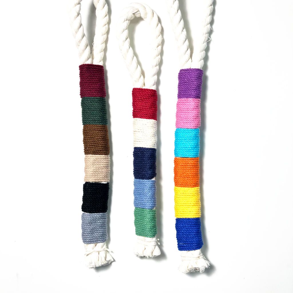 Large Monkey Fist Rope Dog Toy pet toy Mysticknotwork.com 