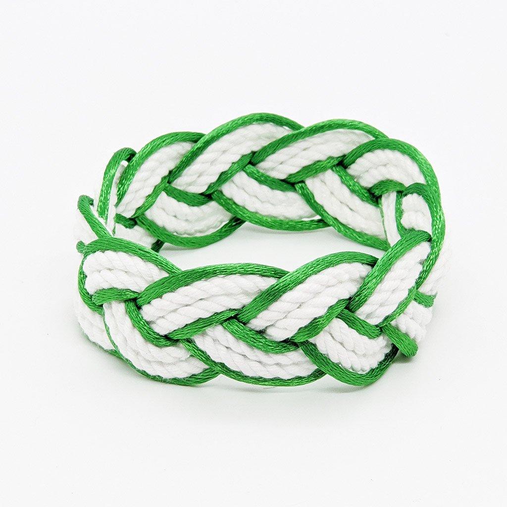 Emerald Sailor Bracelet Satin Outline bracelet Mystic Knotwork 