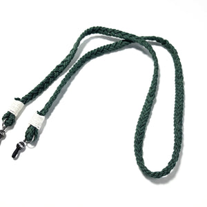 Nautical Woven Eyeglass Lanyard - 8 Colors Mystic Knotwork Forest Green 