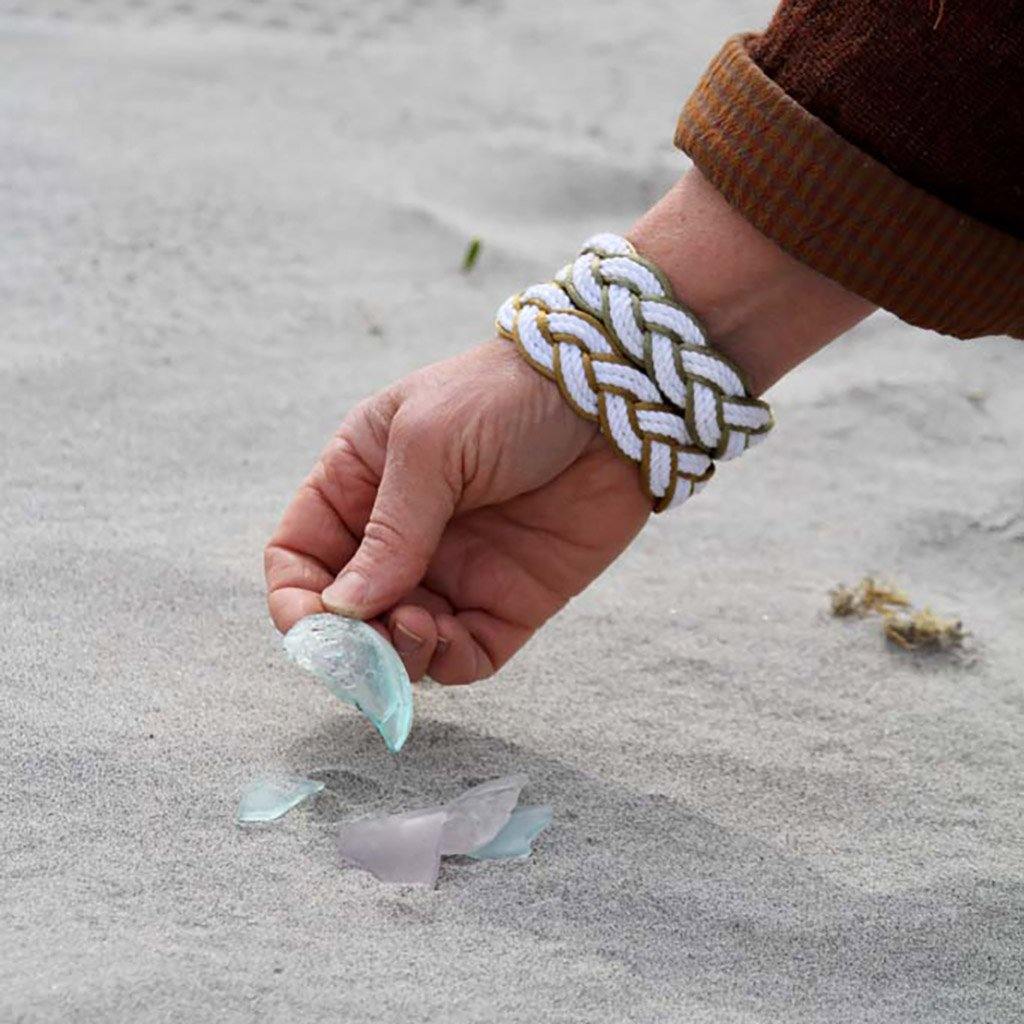 Gold Sailor Bracelet Satin Outline bracelet Mystic Knotwork 