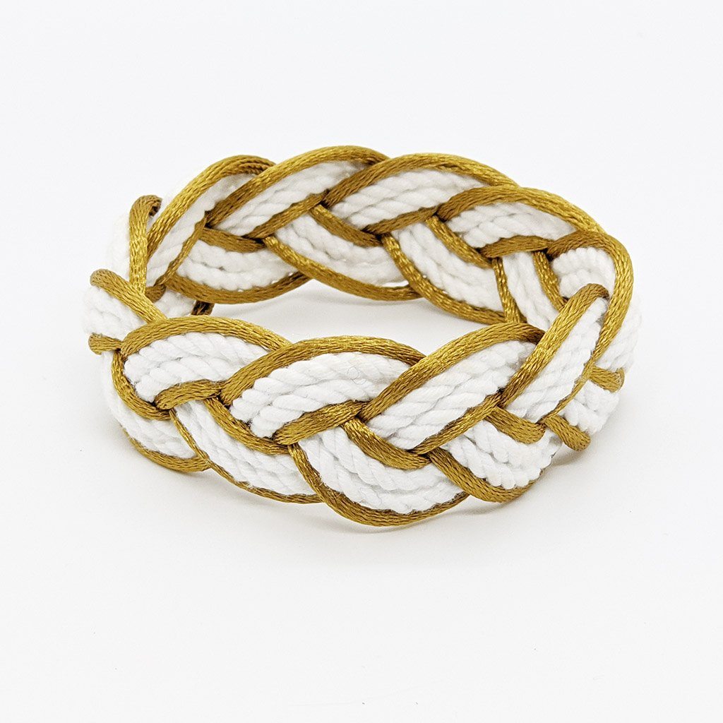 Gold Sailor Bracelet Satin Outline bracelet Mystic Knotwork 