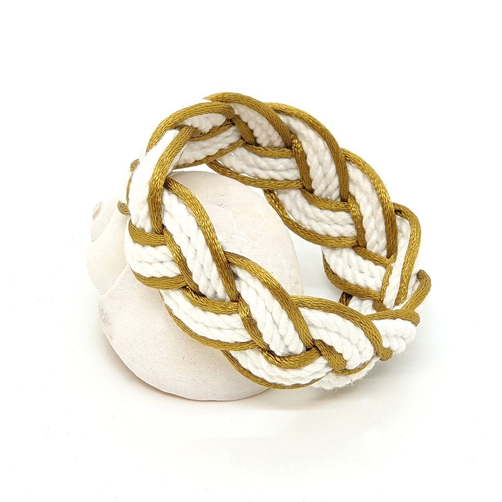 Gold Sailor Bracelet Satin Outline bracelet Mystic Knotwork 