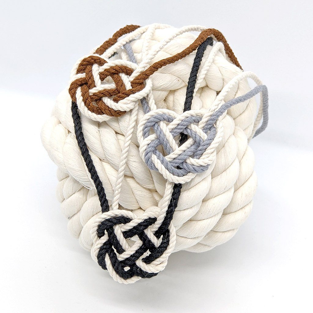 Celtic Heart Knot Necklace necklace Mysticknotwork.com 