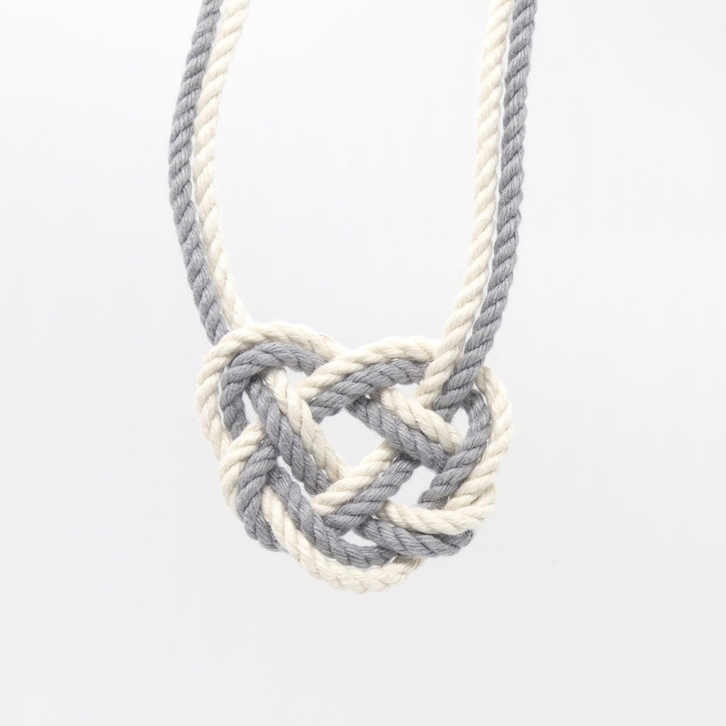 Celtic Heart Knot Necklace necklace Mysticknotwork.com 