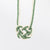 Celtic Heart Knot Necklace necklace Mysticknotwork.com Green 
