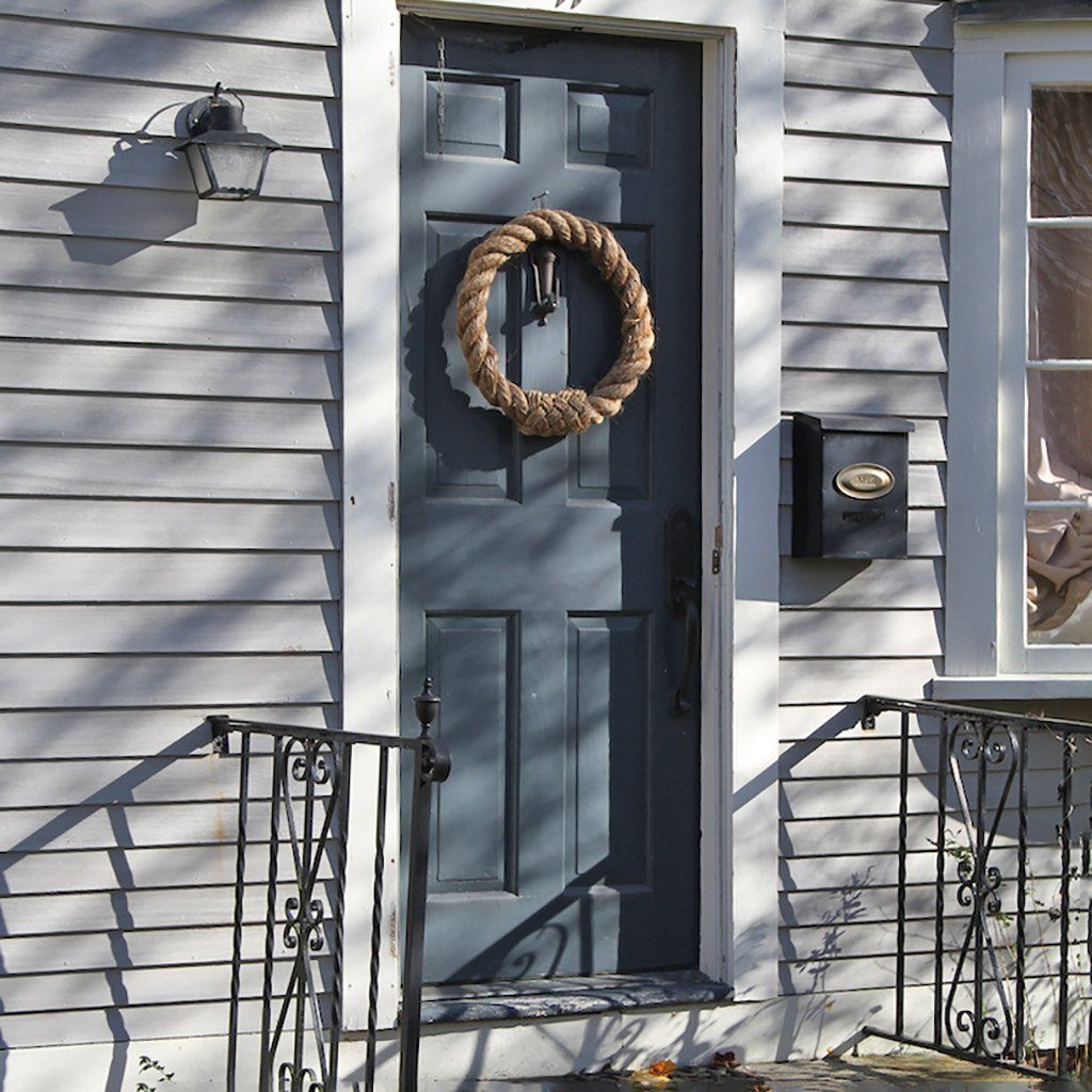 Nautical Rope Grommet Wreath Mystic Knotwork 