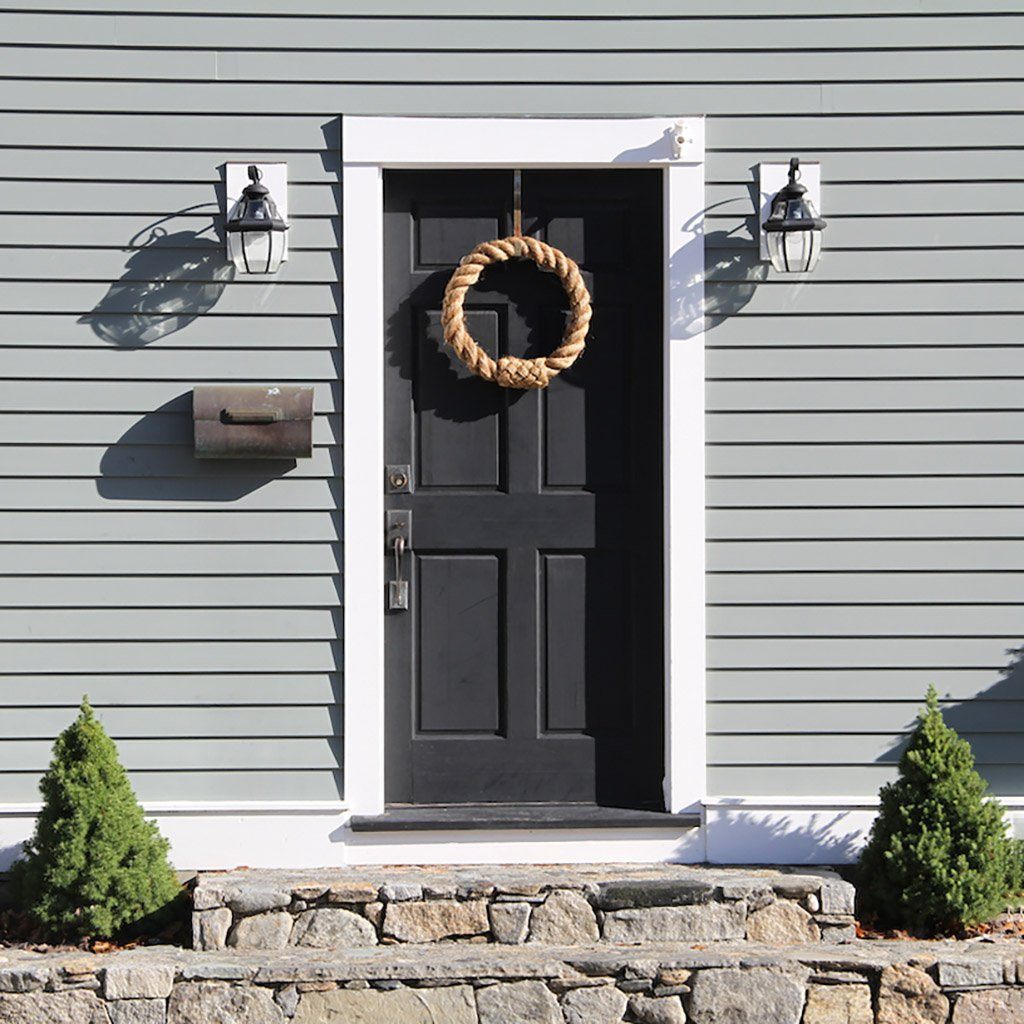 Nautical Rope Grommet Wreath Mystic Knotwork 