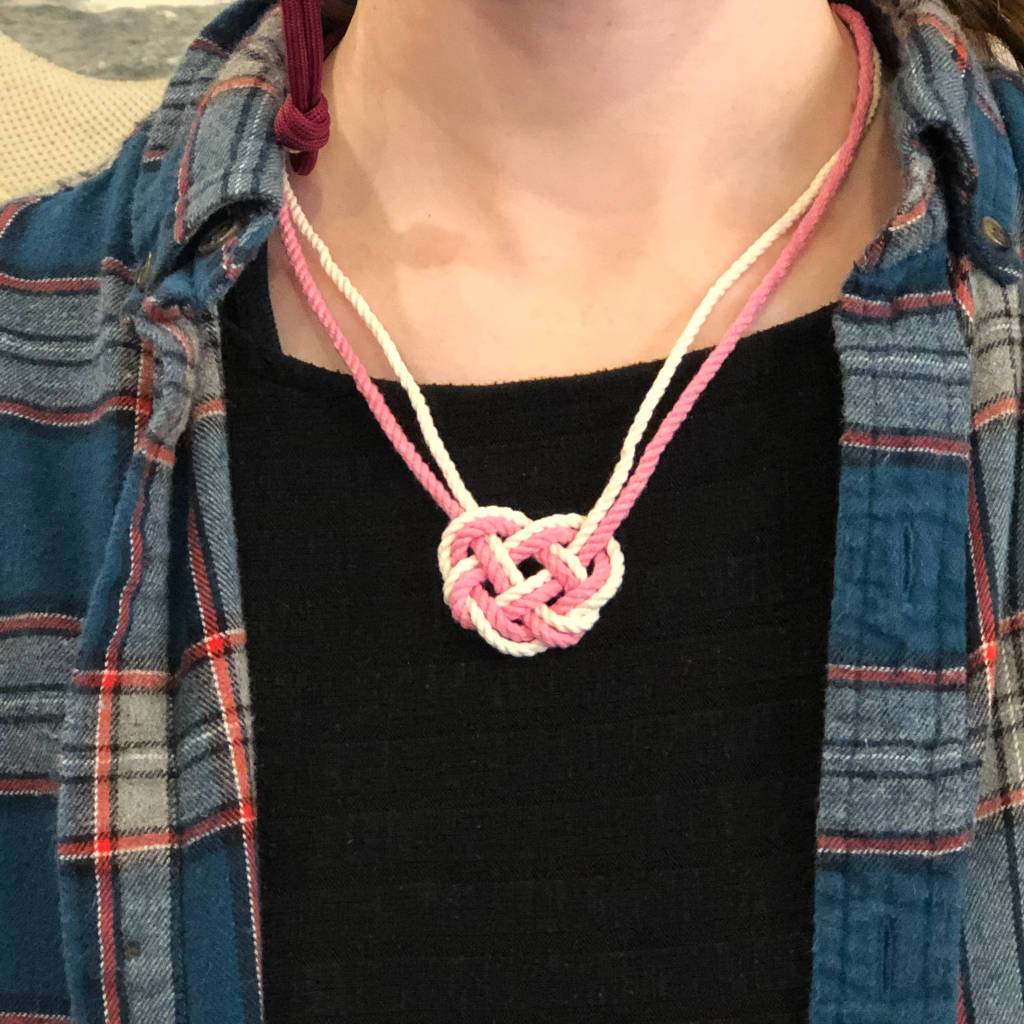 Celtic Heart Knot Necklace necklace Mysticknotwork.com 