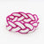 Hot Pink Sailor Bracelet Satin Outline bracelet Mystic Knotwork 