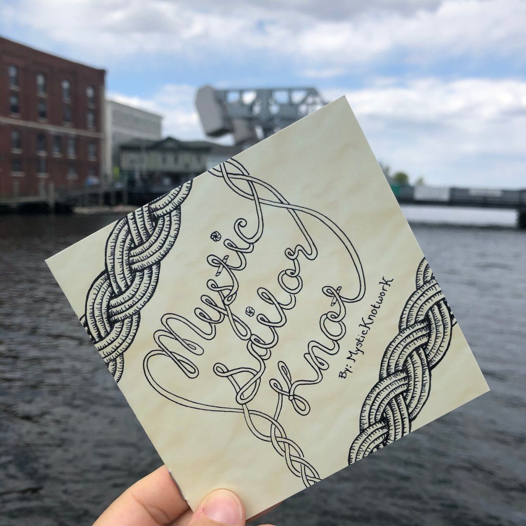 How To Tie A Sailor Knot Bracelet - Booklet and Cord bracelet Mystic Knotwork 