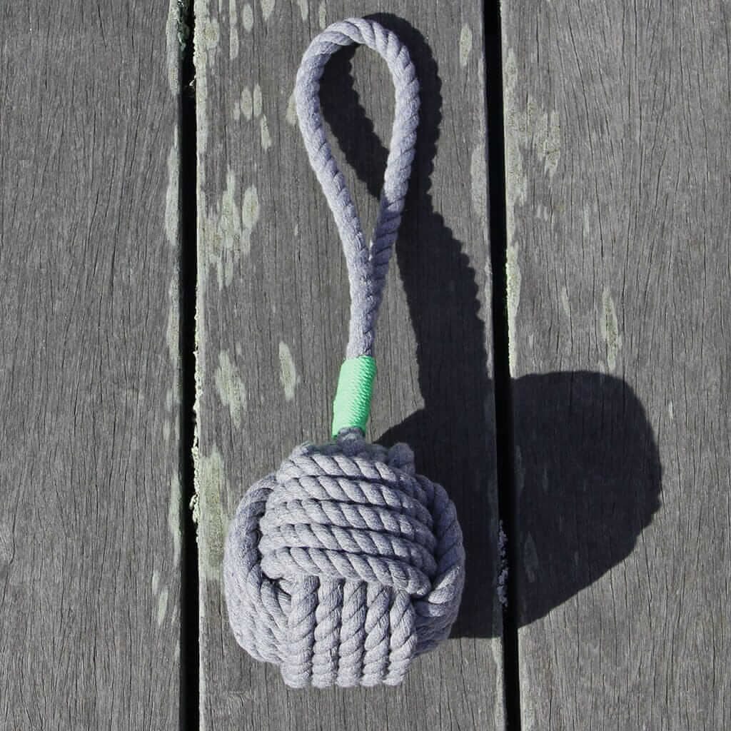 Large Monkey Fist Rope Dog Toy - Mystic Knotwork