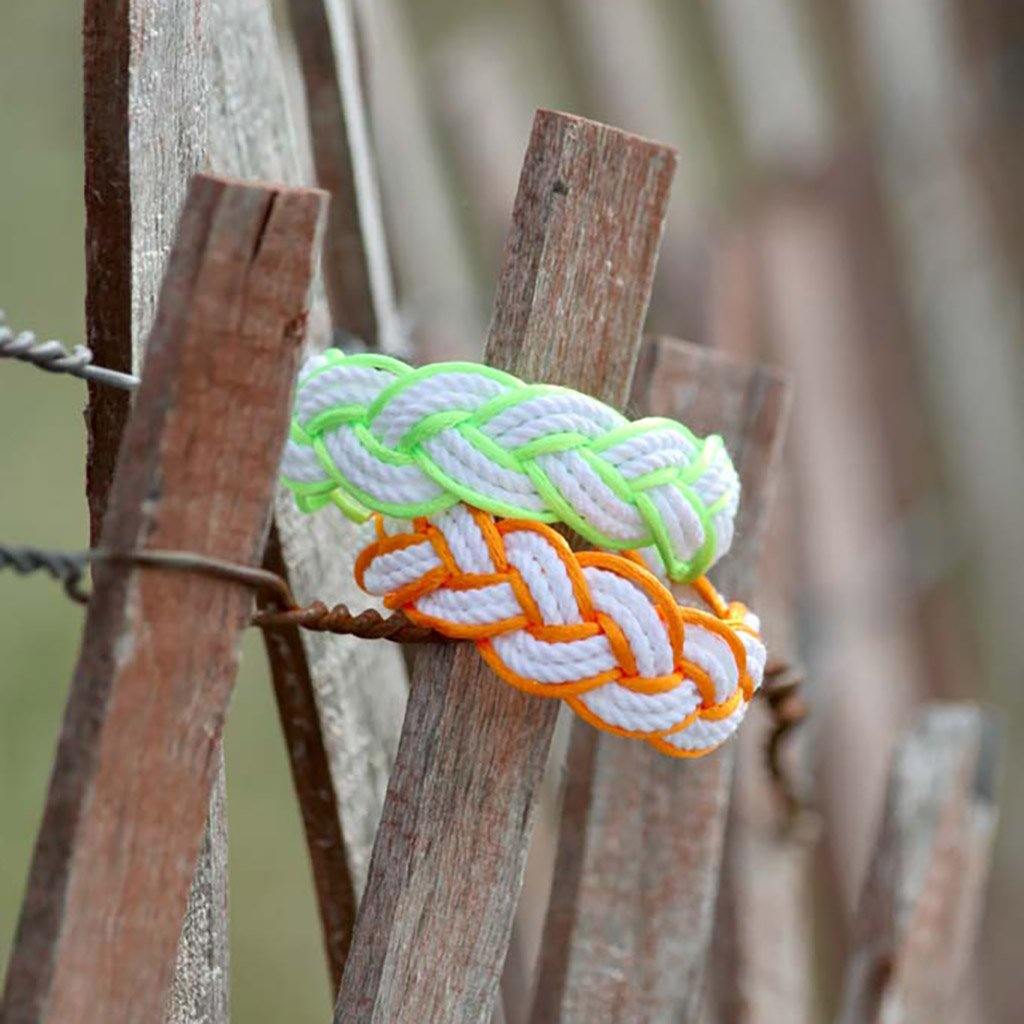 Lime Sailor Bracelet Satin Outline bracelet Mystic Knotwork 
