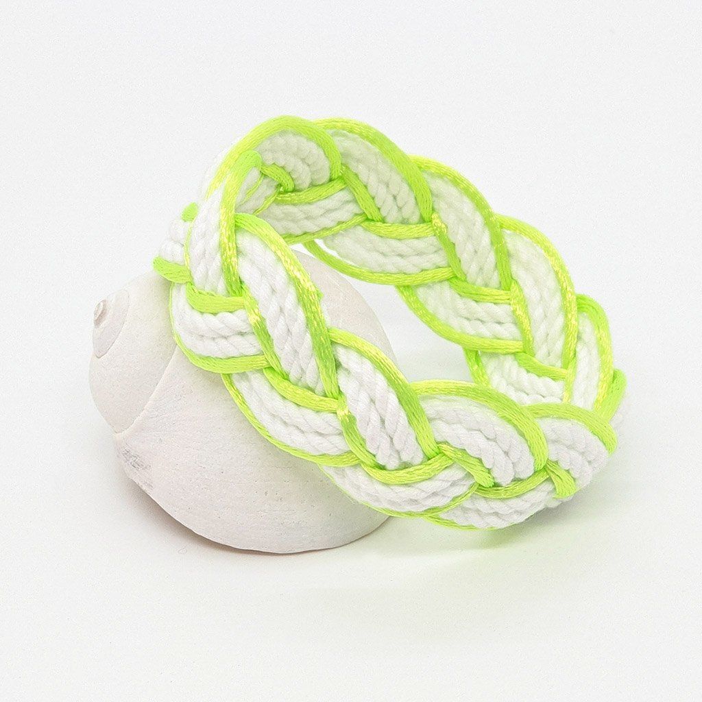Lime Sailor Bracelet Satin Outline bracelet Mystic Knotwork 