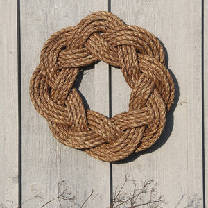Mystic Knotworks - White Nautical Rope Wreath - Town Wharf General
