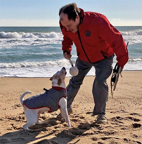 Large Monkey Fist Rope Dog Toy pet toy Mysticknotwork.com 