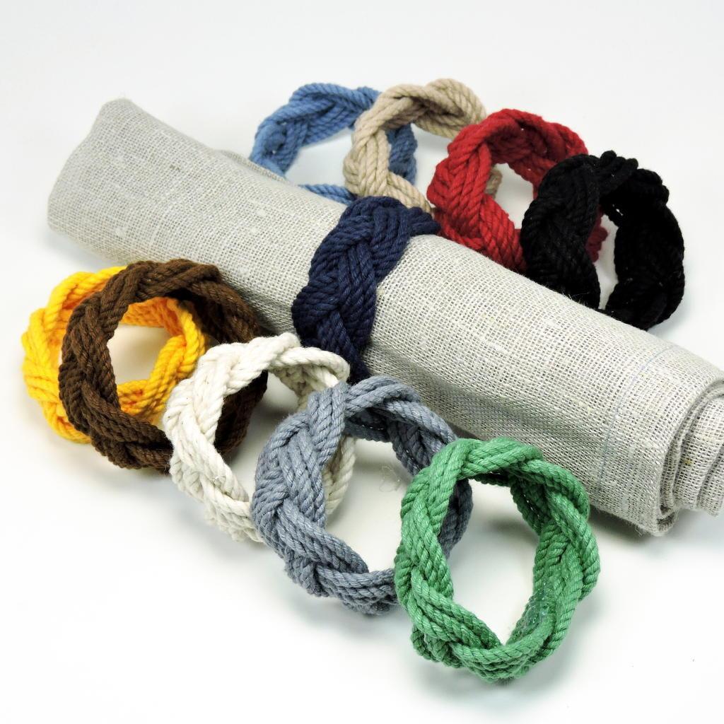 Nautical Knot Napkin Ring for Seaside Events