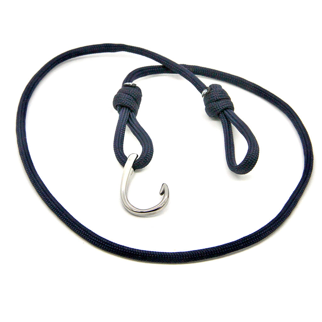 Adjustable Fish Hook Wrap Navy 20 Bracelets Mystic Knotwork 