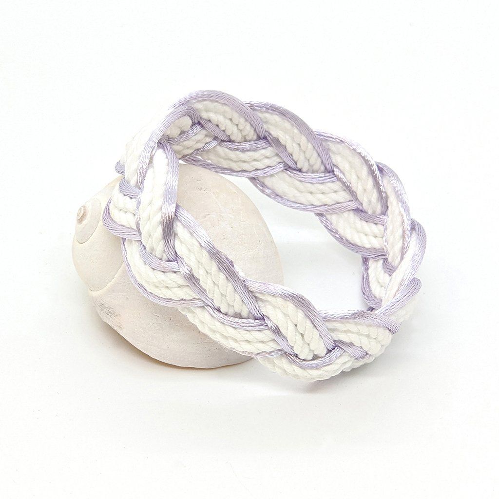 Orchid Sailor Bracelet Satin Outline bracelet Mystic Knotwork 