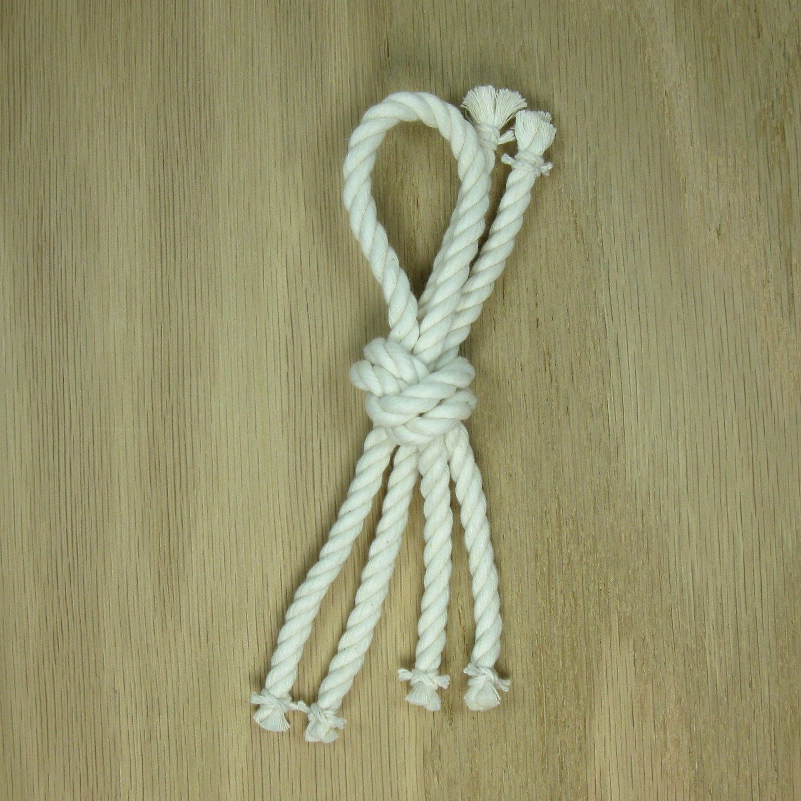 Nautical Knot Overhand Knot Boutonniere handmade at Mystic Knotwork