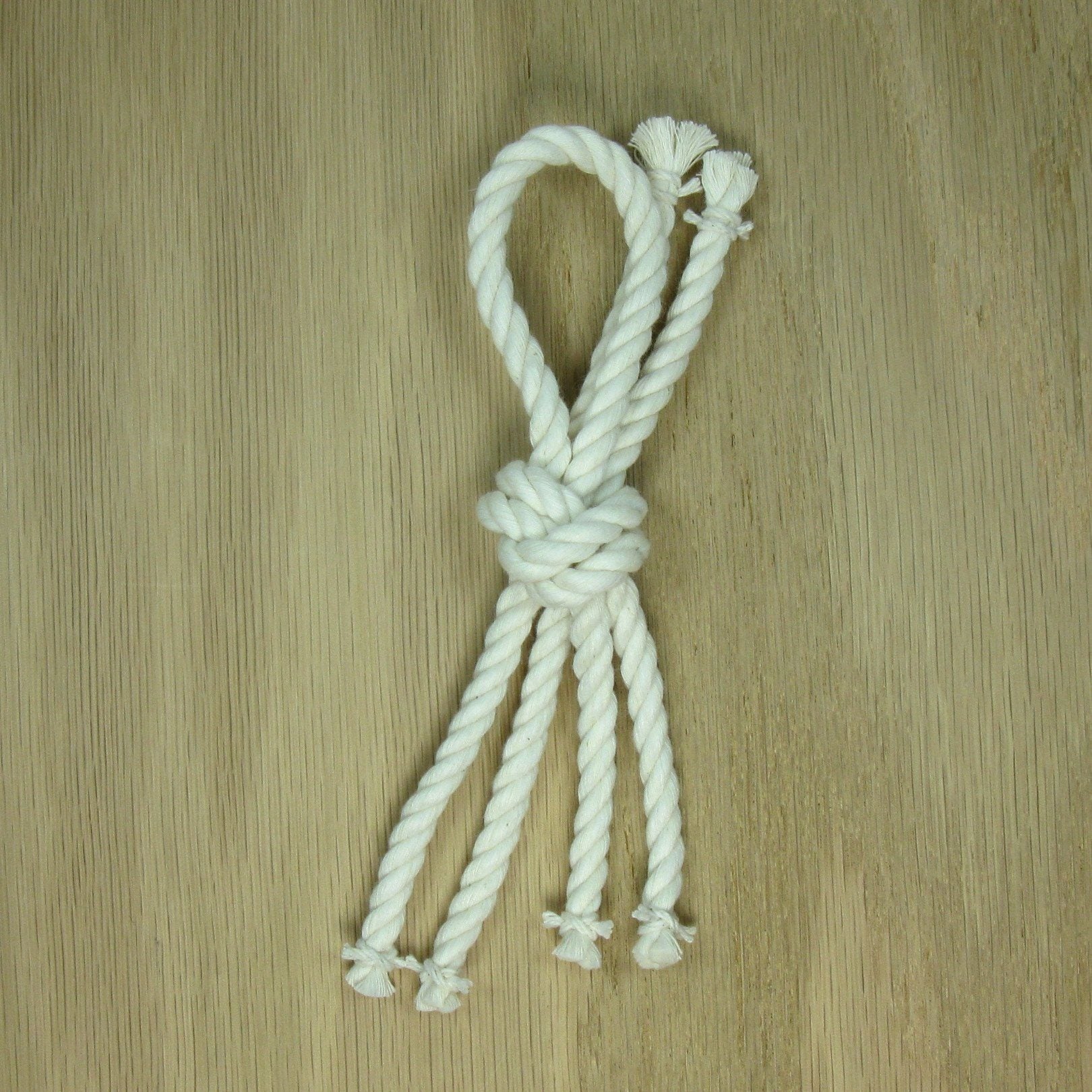 Nautical Knot Overhand Knot Boutonniere handmade at Mystic Knotwork