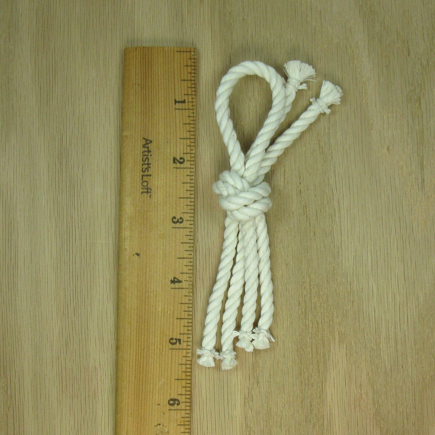 Nautical Knot Overhand Knot Boutonniere handmade at Mystic Knotwork