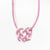 Celtic Heart Knot Necklace necklace Mysticknotwork.com Pink 