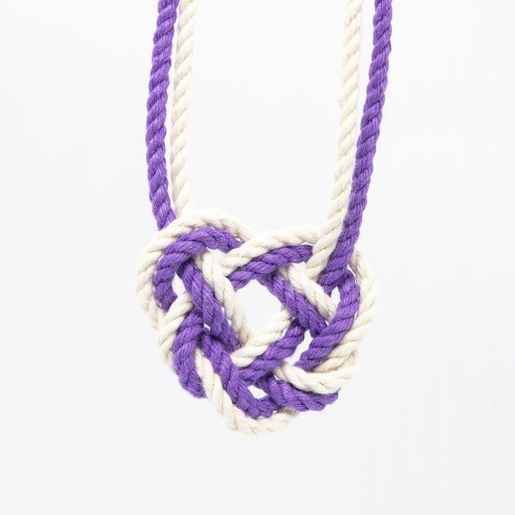 Celtic Heart Knot Necklace necklace Mysticknotwork.com 