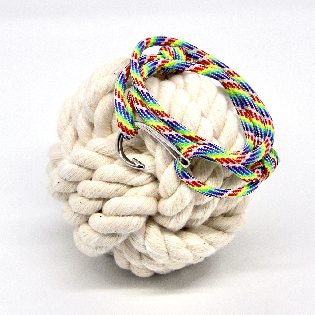 Adjustable Fish Hook Wrap Rainbow 137 Bracelets Mystic Knotwork 