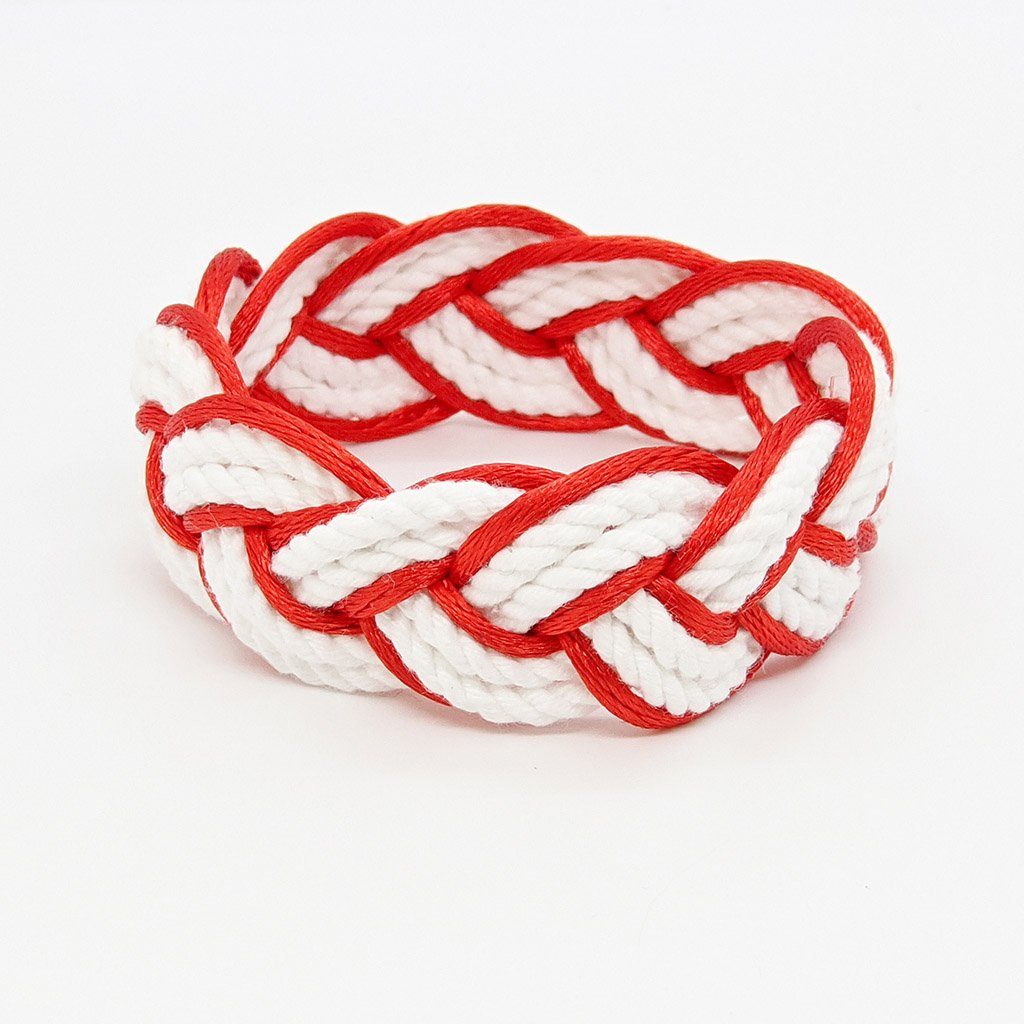 Red Sailor Bracelet Satin Outline bracelet Mystic Knotwork 